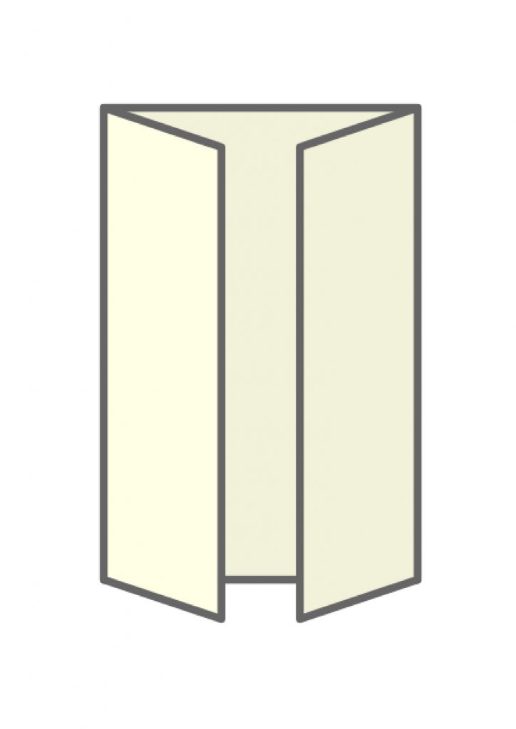 gate fold - types of brochure folds - chilliprinting